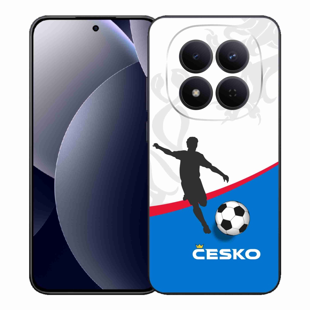 Gelový kryt mmCase na Xiaomi Redmi Note 15 Pro 5G - fotbal Česko 1