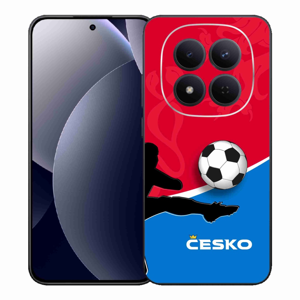Gelový kryt mmCase na Xiaomi Redmi Note 15 Pro 5G - fotbal Česko 2