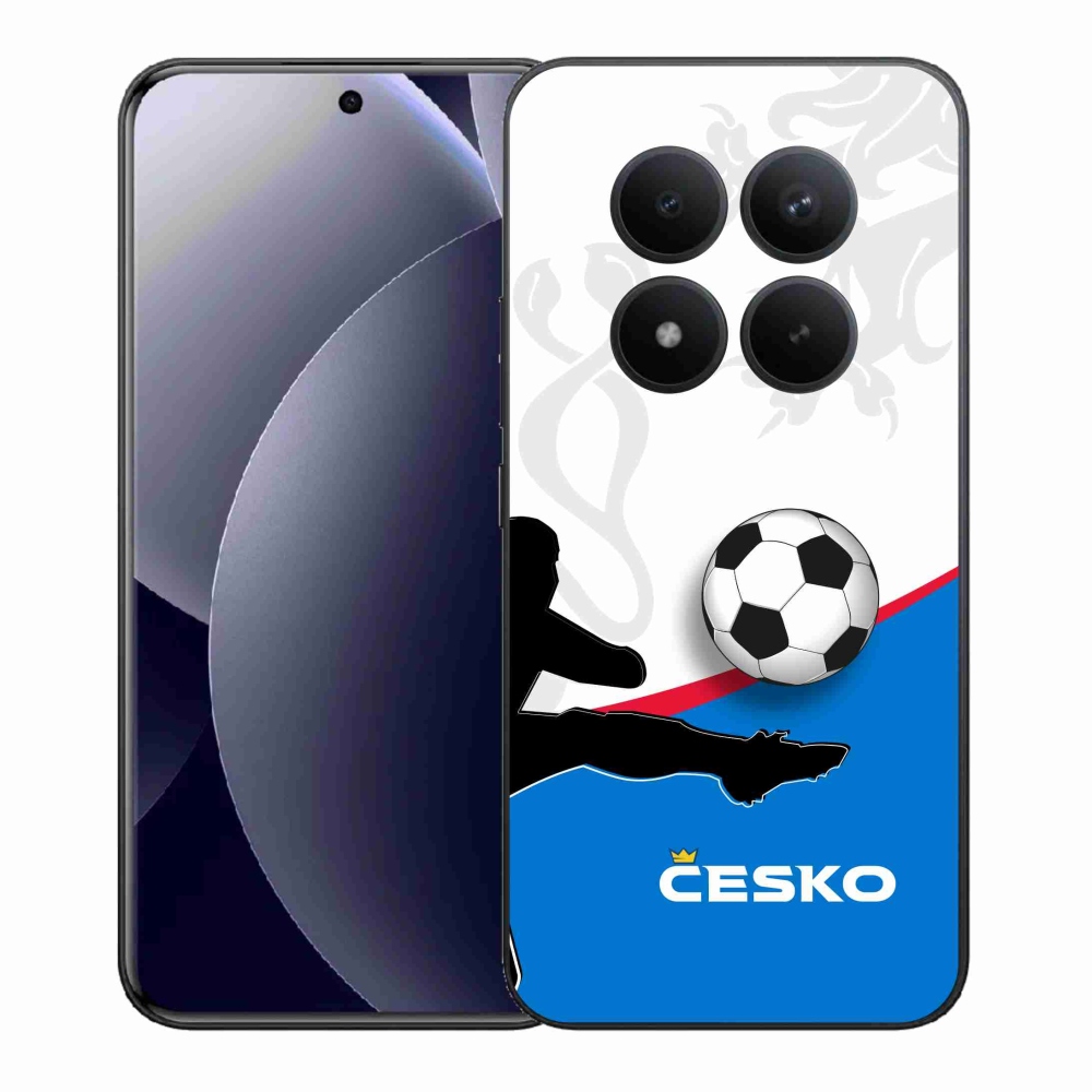 Gelový kryt mmCase na Xiaomi Redmi Note 15 Pro+ 5G/Xiaomi Poco M8 Pro 5G - fotbal Česko 3