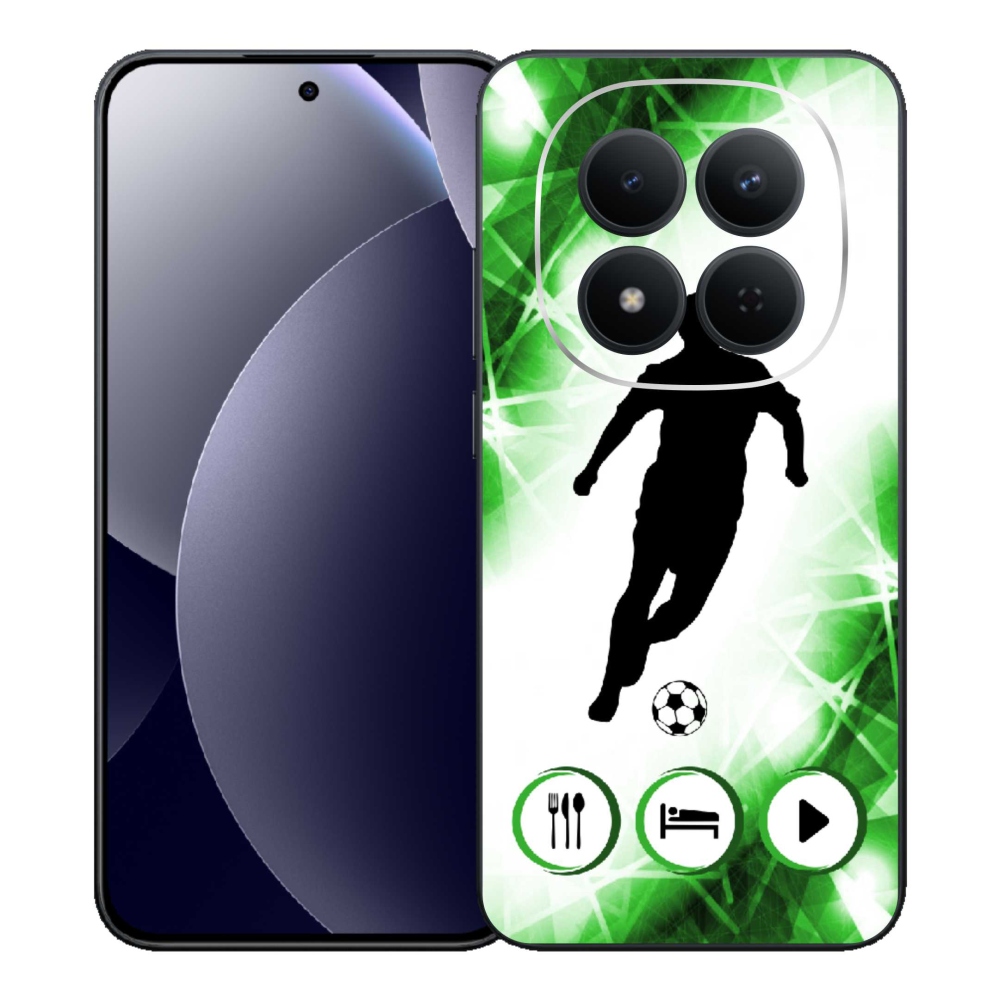 Gelový kryt mmCase na Xiaomi Redmi Note 15 Pro 5G - fotbalista