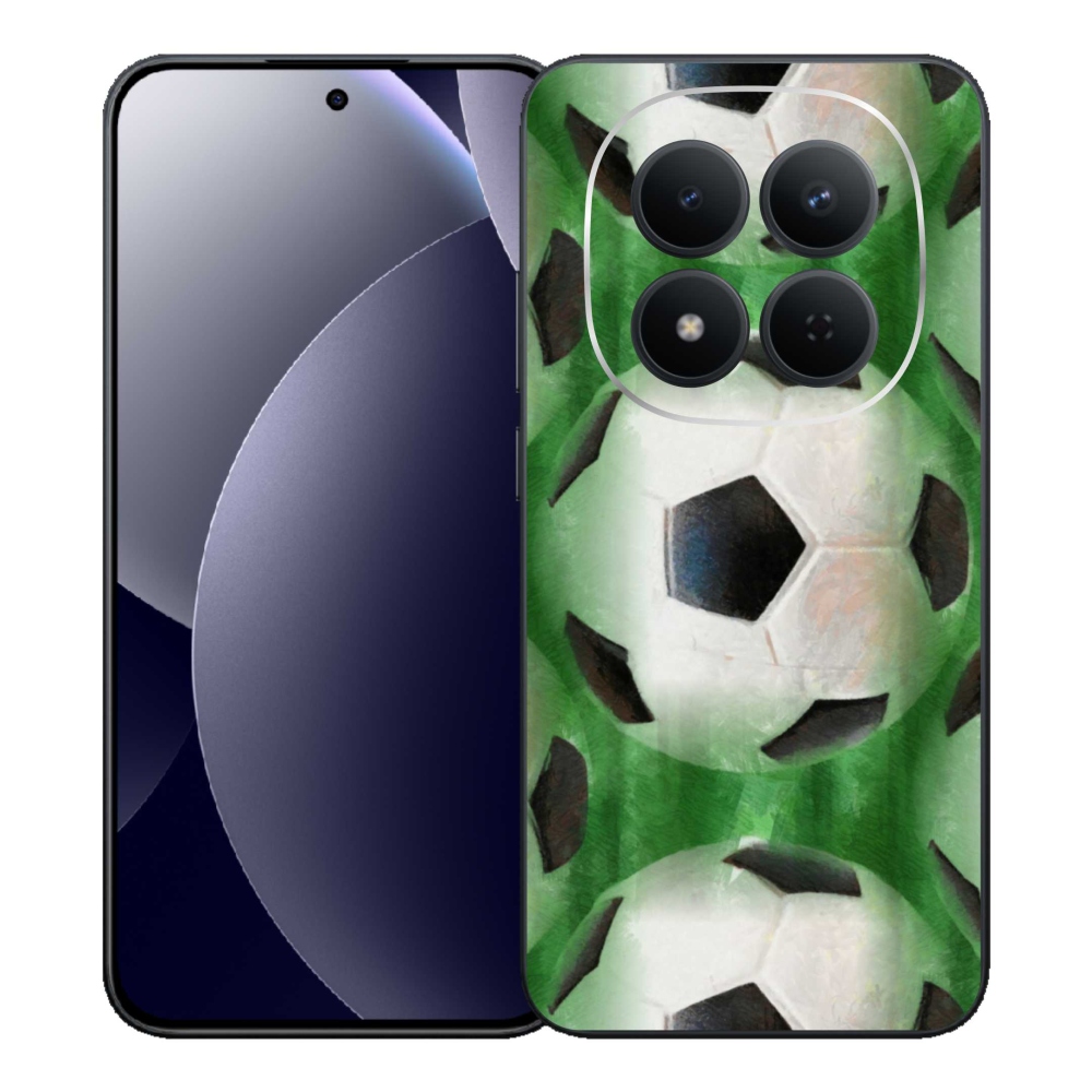 Gelový kryt mmCase na Xiaomi Redmi Note 15 Pro 5G - fotbalový míč
