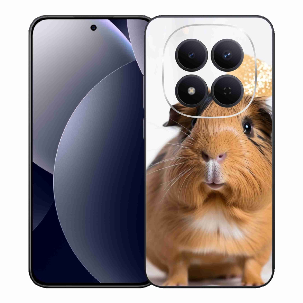 Gelový kryt mmCase na Xiaomi Redmi Note 15 Pro 5G - hnědé morče