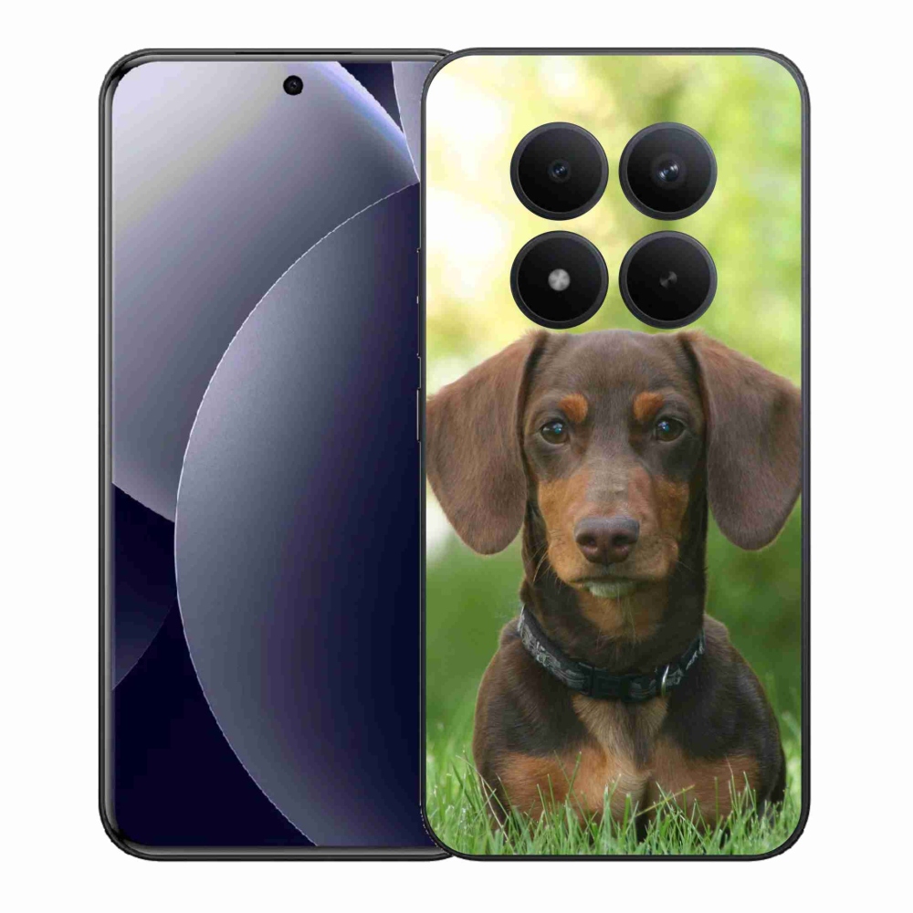 Gelový kryt mmCase na Xiaomi Redmi Note 15 Pro+ 5G/Xiaomi Poco M8 Pro 5G - hnědý jezevčík