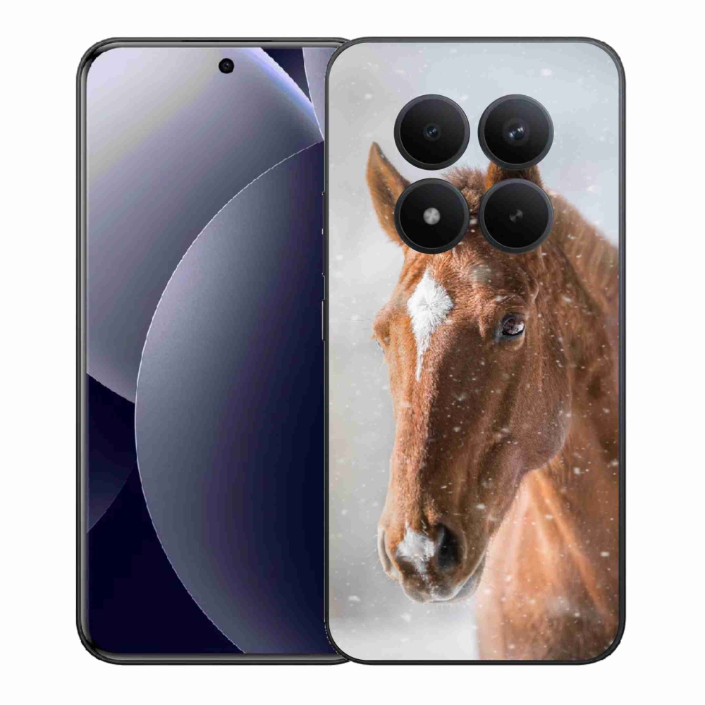Gelový kryt mmCase na Xiaomi Redmi Note 15 Pro+ 5G/Xiaomi Poco M8 Pro 5G - hnědý kůň 2
