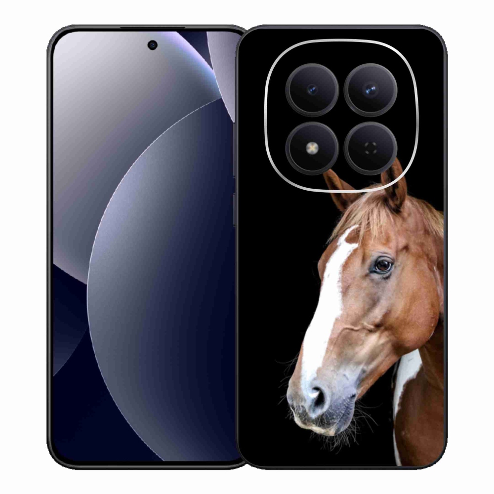 Gelový kryt mmCase na Xiaomi Redmi Note 15 Pro 5G - hnědý kůň 3