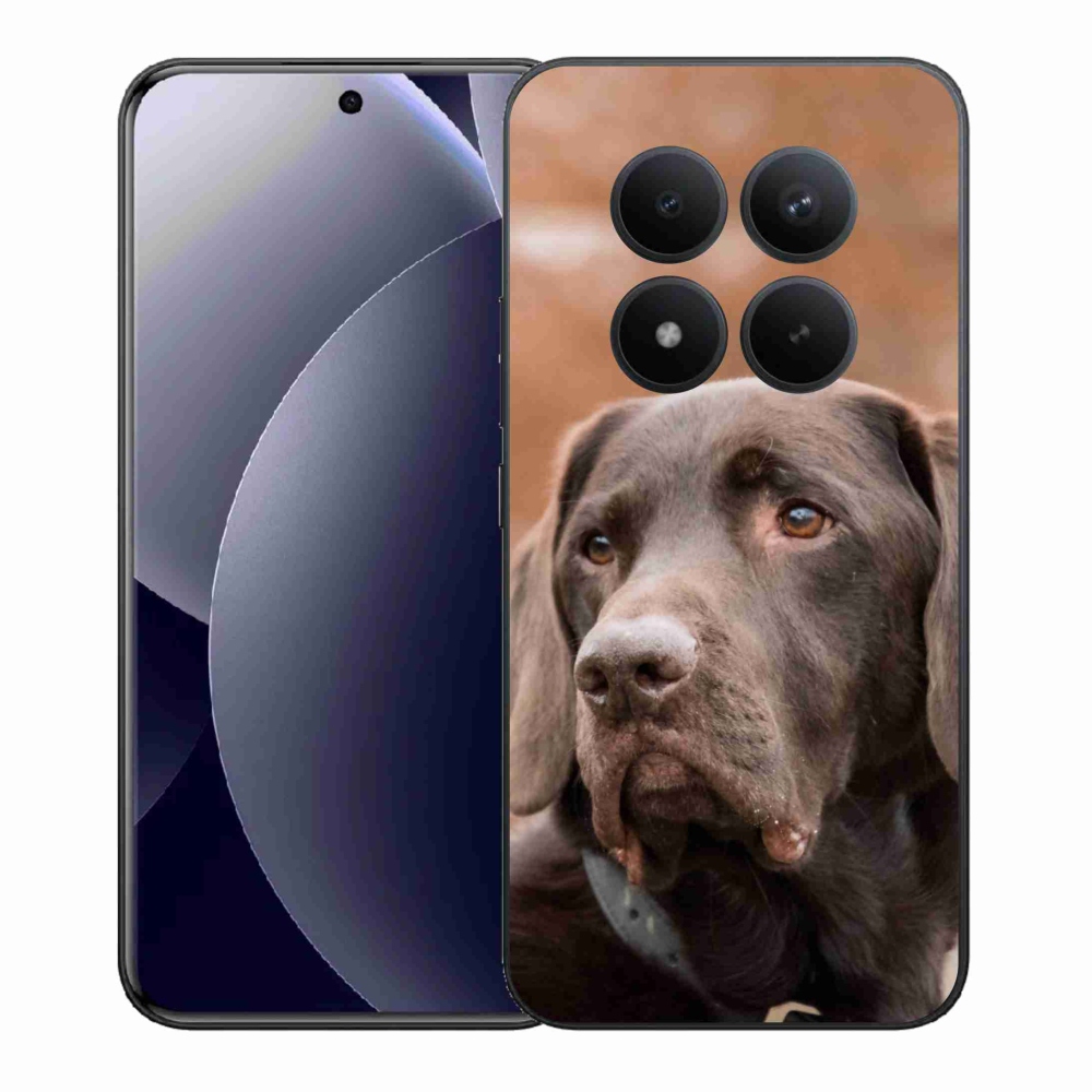 Gelový kryt mmCase na Xiaomi Redmi Note 15 Pro+ 5G/Xiaomi Poco M8 Pro 5G - hnědý labrador
