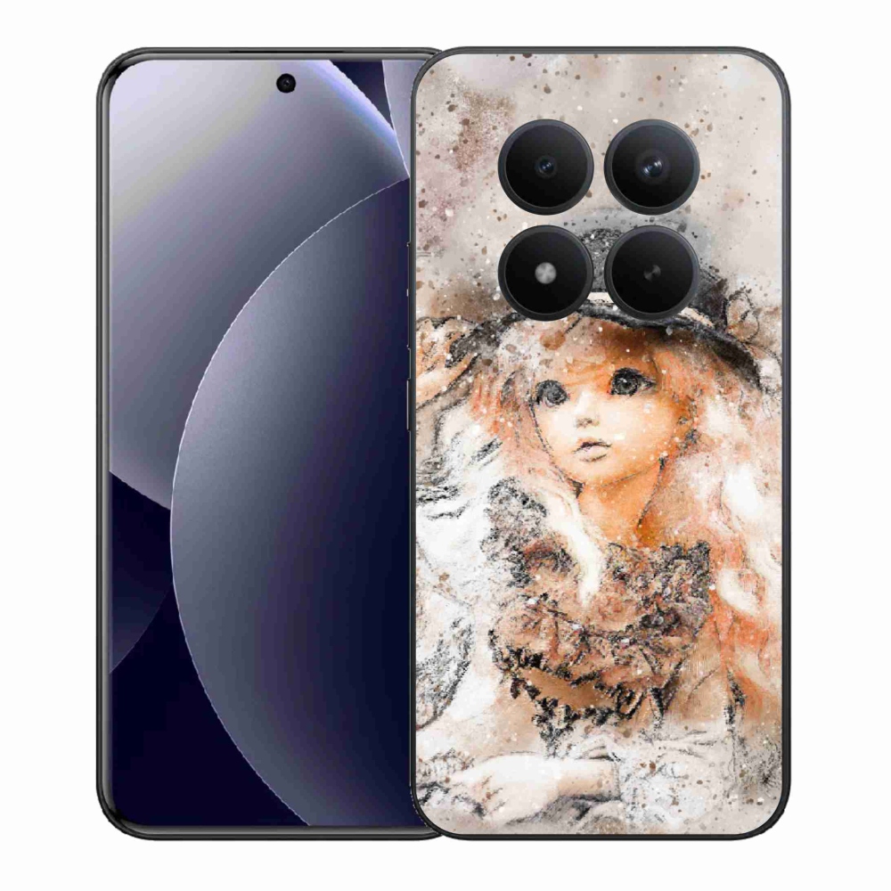 Gelový kryt mmCase na Xiaomi Redmi Note 15 Pro+ 5G/Xiaomi Poco M8 Pro 5G - holčička s kloboukem