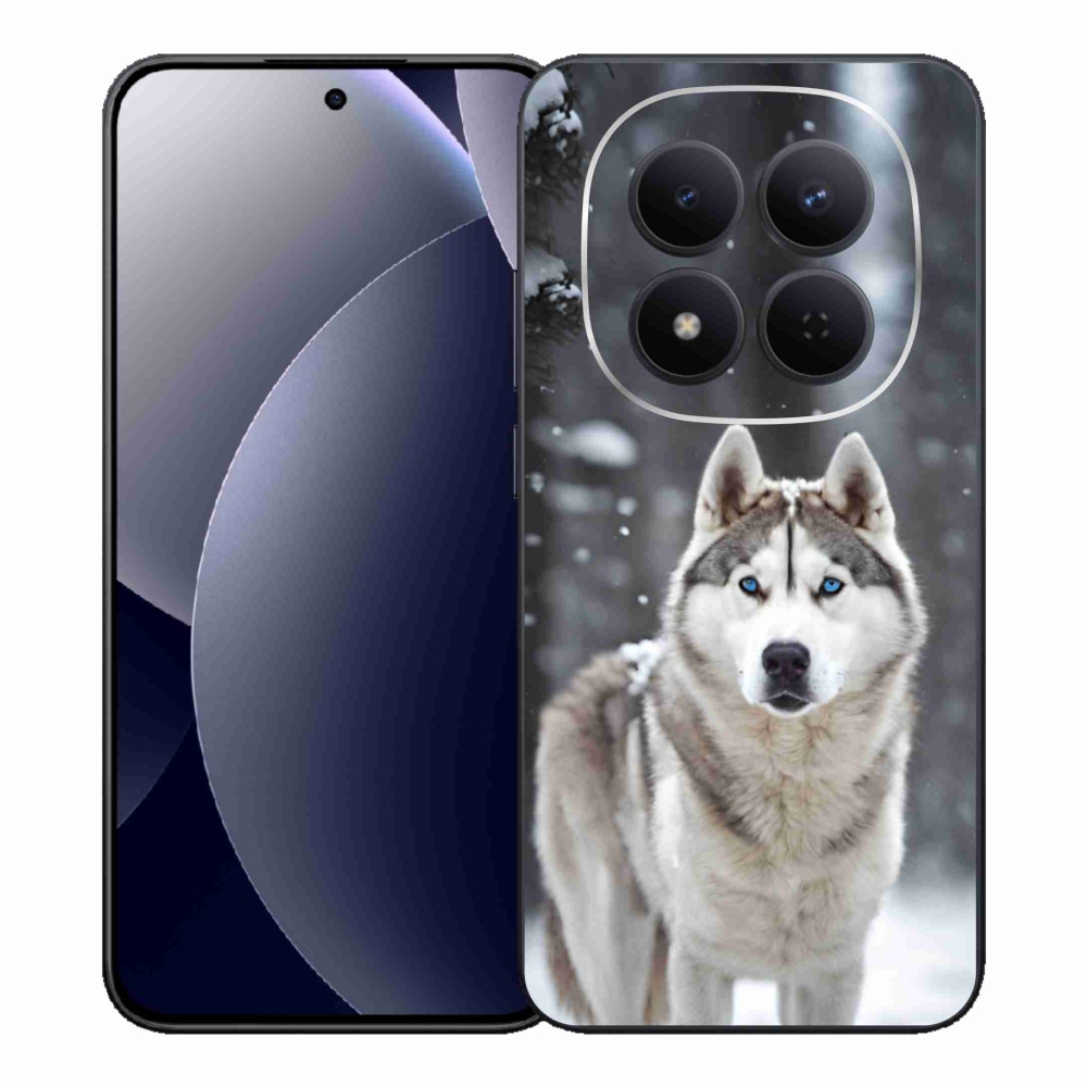 Gelový kryt mmCase na Xiaomi Redmi Note 15 Pro 5G - husky 2