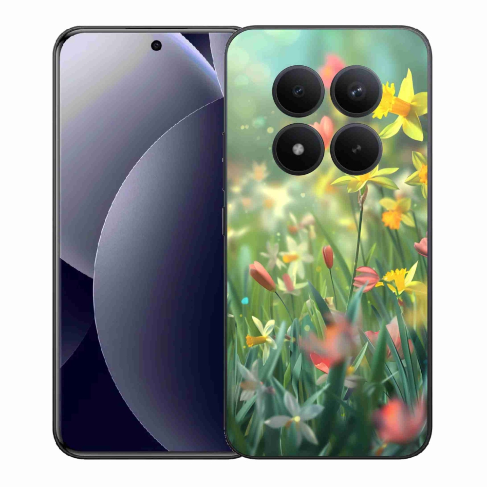 Gelový kryt mmCase na Xiaomi Redmi Note 15 Pro+ 5G/Xiaomi Poco M8 Pro 5G - jarní květy