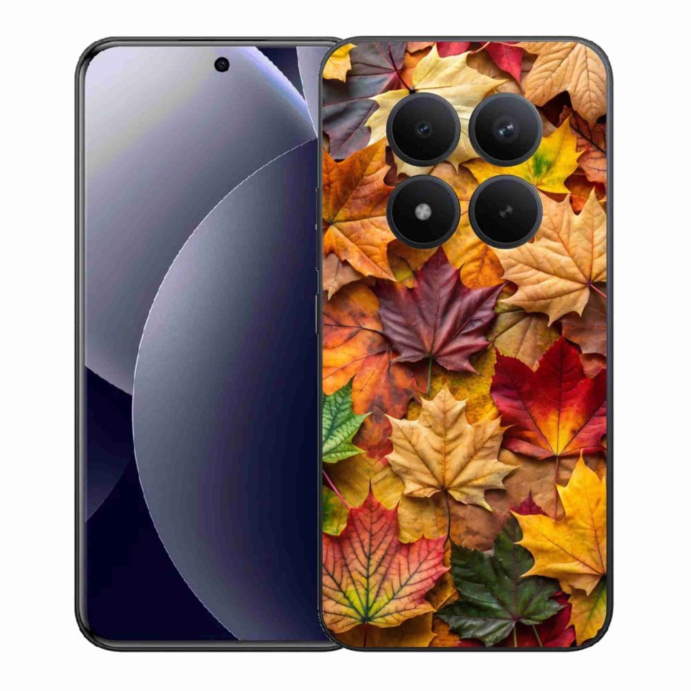 Gelový kryt mmCase na Xiaomi Redmi Note 15 Pro+ 5G/Xiaomi Poco M8 Pro 5G - javorové listy 2