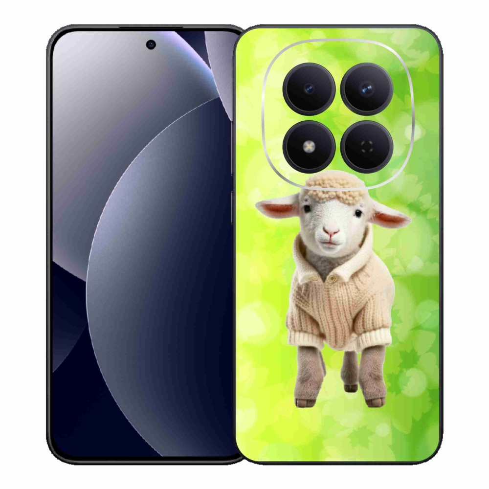 Gelový kryt mmCase na Xiaomi Redmi Note 15 Pro 5G - jehně ve svetru