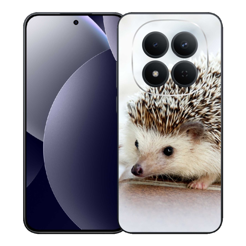 Gelový kryt mmCase na Xiaomi Redmi Note 15 Pro 5G - ježek