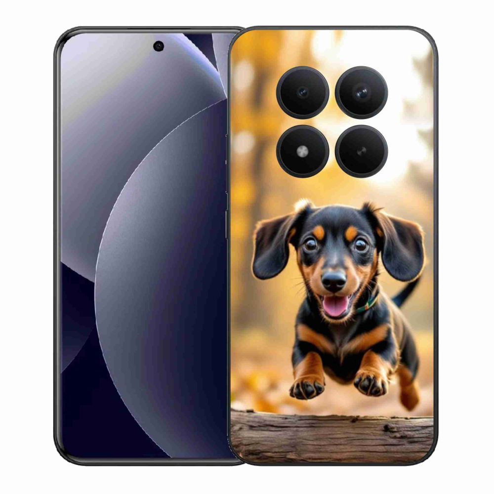 Gelový kryt mmCase na Xiaomi Redmi Note 15 Pro+ 5G/Xiaomi Poco M8 Pro 5G - jezevčík 2