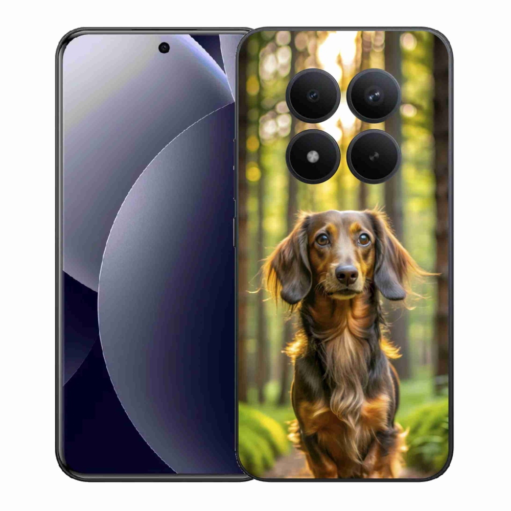 Gelový kryt mmCase na Xiaomi Redmi Note 15 Pro+ 5G/Xiaomi Poco M8 Pro 5G - jezevčík 4