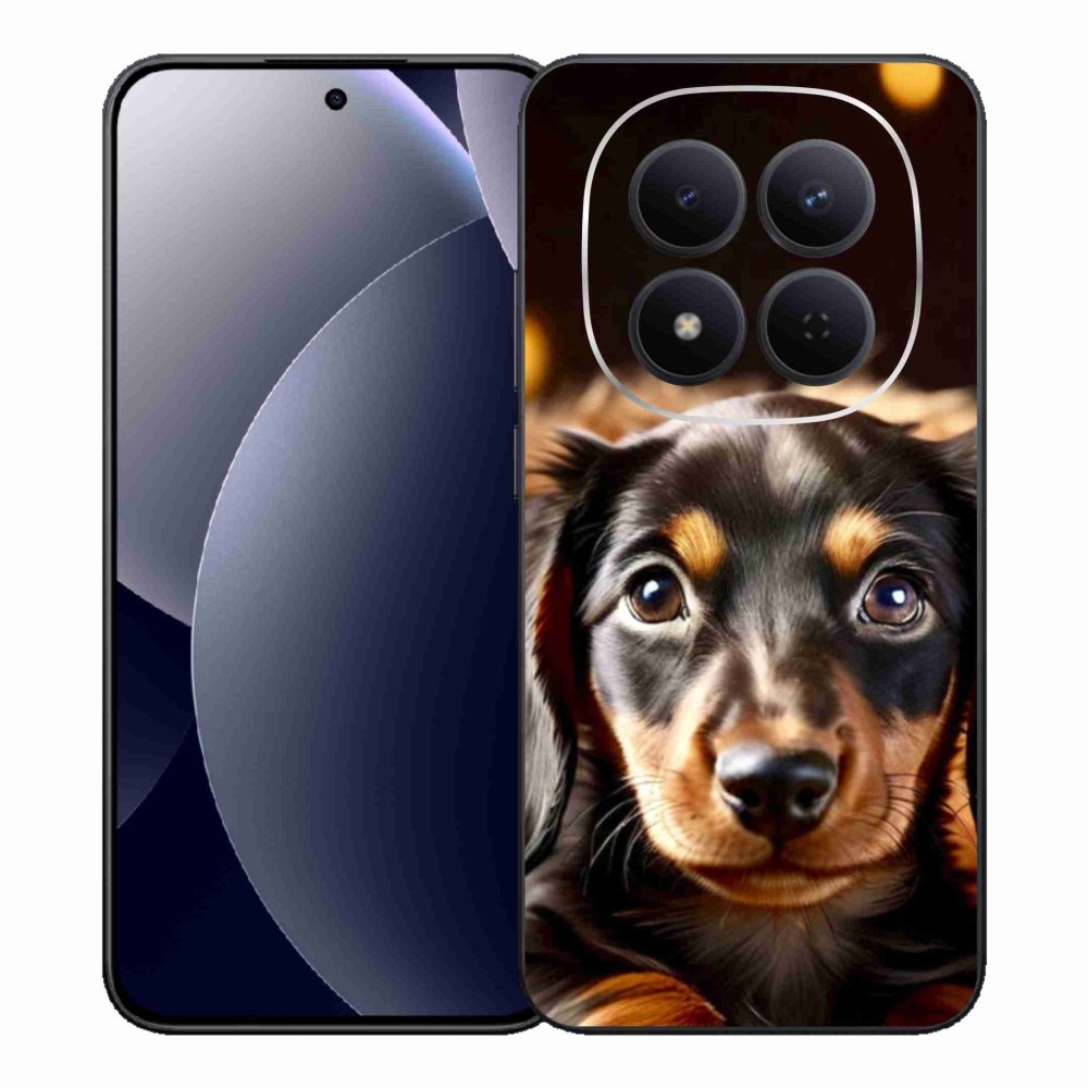 Gelový kryt mmCase na Xiaomi Redmi Note 15 Pro 5G - jezevčík