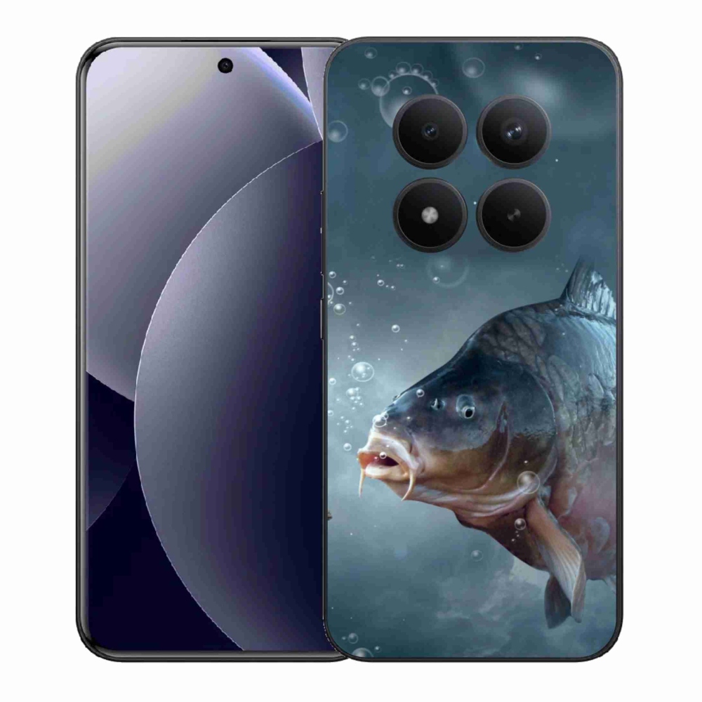 Gelový kryt mmCase na Xiaomi Redmi Note 15 Pro+ 5G/Xiaomi Poco M8 Pro 5G - kapr a bublinky