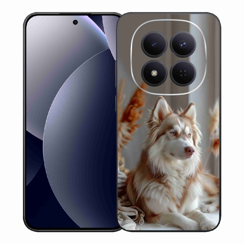 Gelový kryt mmCase na Xiaomi Redmi Note 15 Pro 5G - klidný sibiřský husky