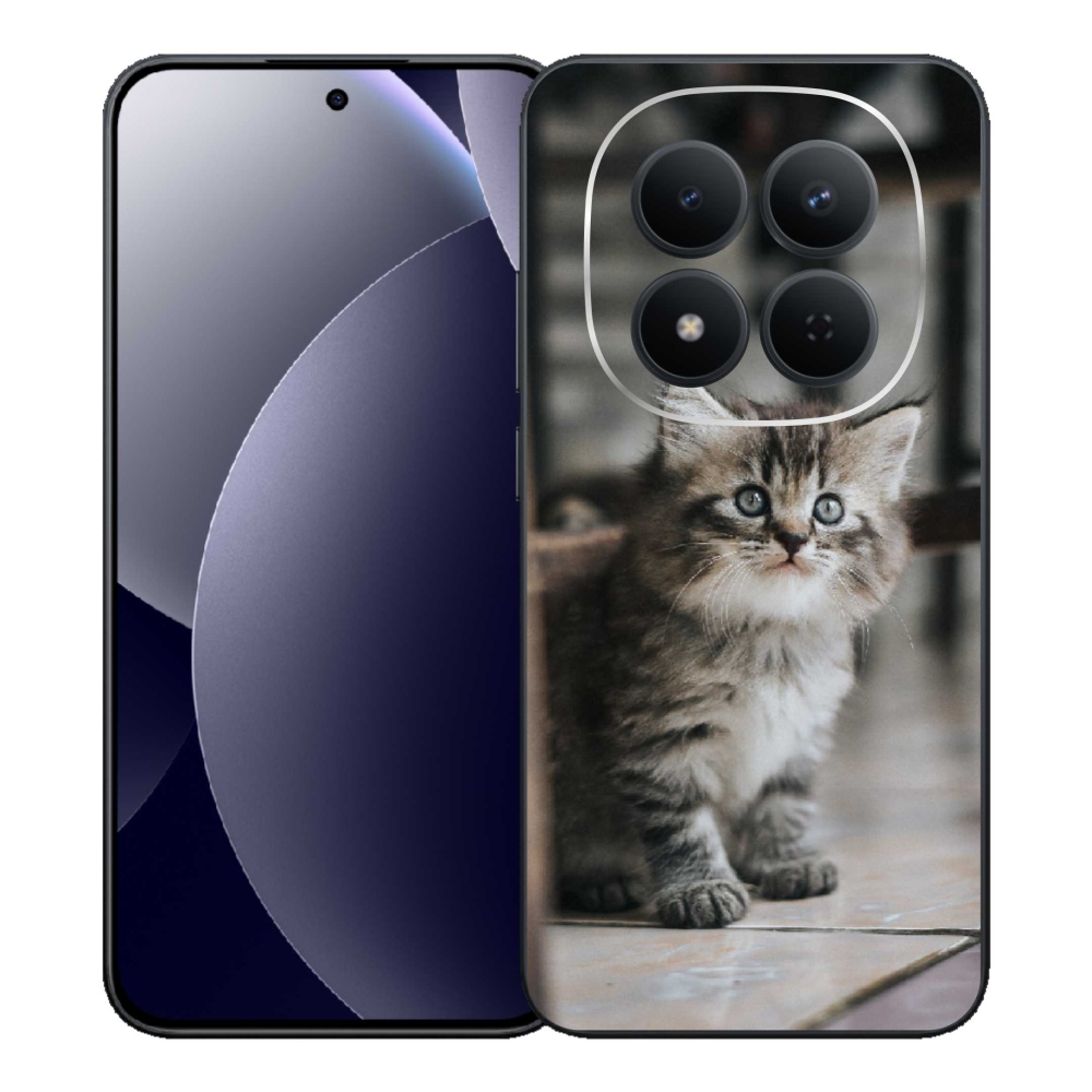 Gelový kryt mmCase na Xiaomi Redmi Note 15 Pro 5G - koťátko
