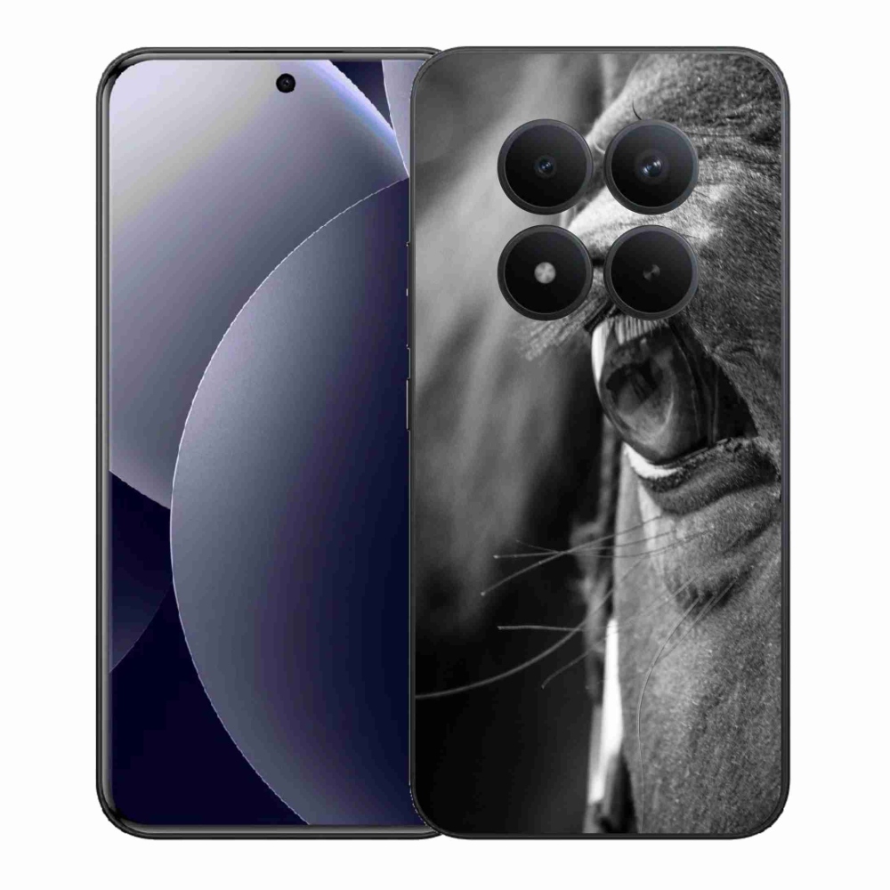 Gelový kryt mmCase na Xiaomi Redmi Note 15 Pro+ 5G - koňský pohled