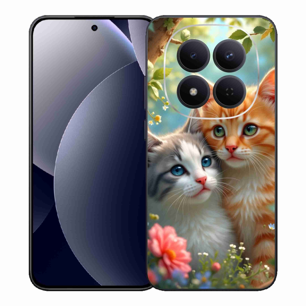 Gelový kryt mmCase na Xiaomi Redmi Note 15 Pro 5G - kočičí láska 2