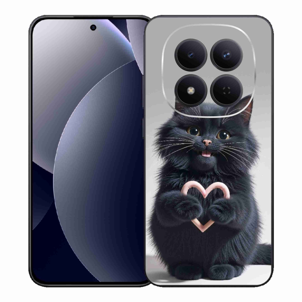 Gelový kryt mmCase na Xiaomi Redmi Note 15 Pro 5G - kočičí láska 3