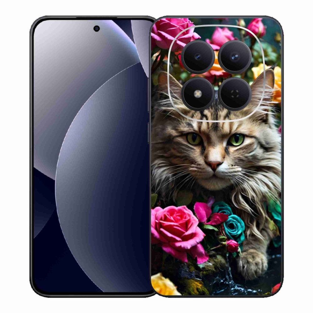 Gelový kryt mmCase na Xiaomi Redmi Note 15 Pro 5G - kočíčí pohled 2