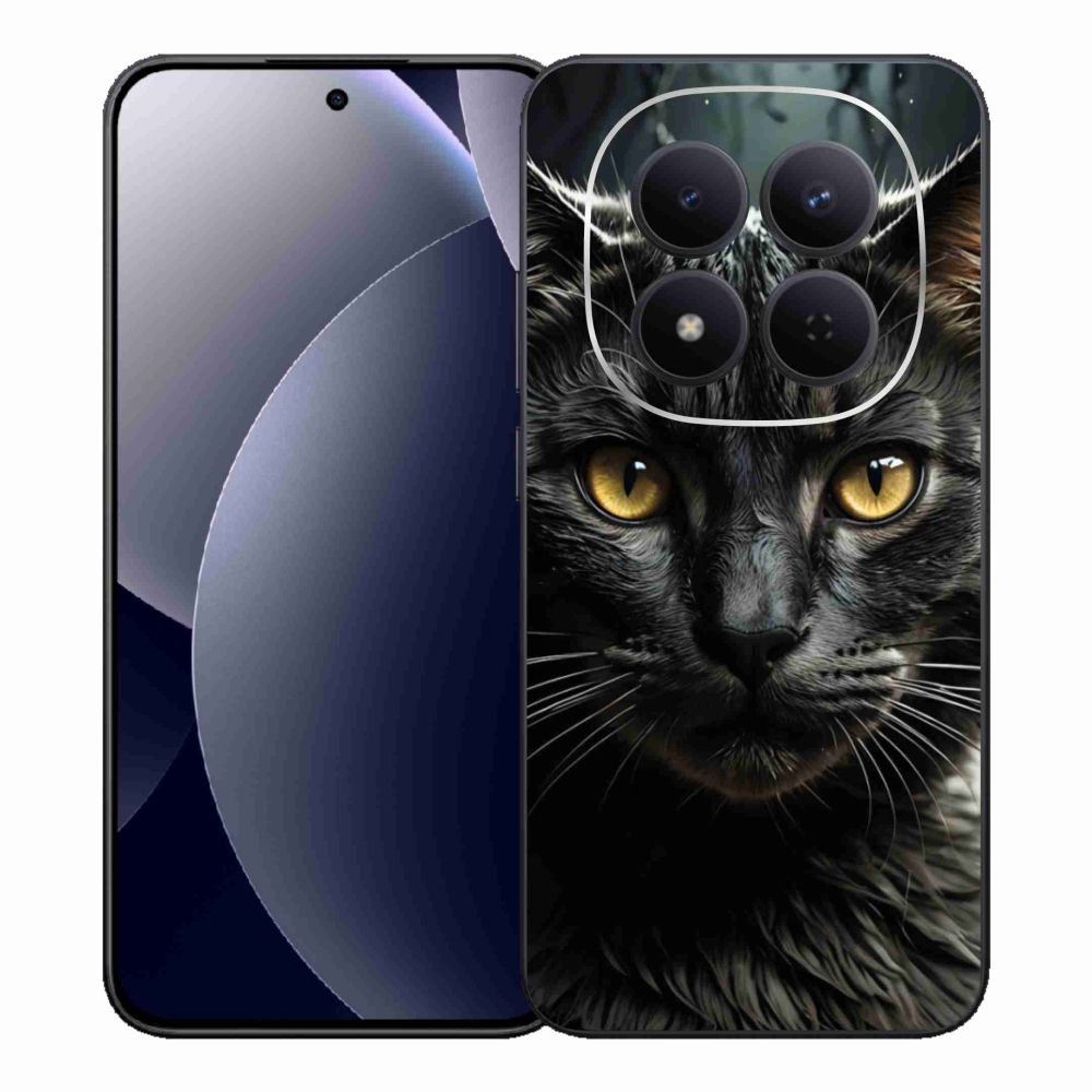 Gelový kryt mmCase na Xiaomi Redmi Note 15 Pro 5G - kočičí pohled 3