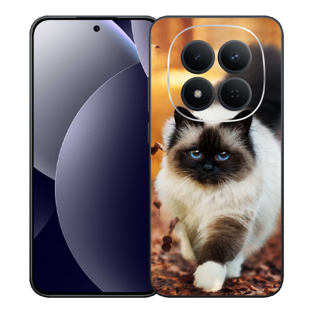 Gelový kryt mmCase na Xiaomi Redmi Note 15 Pro 5G - kočka