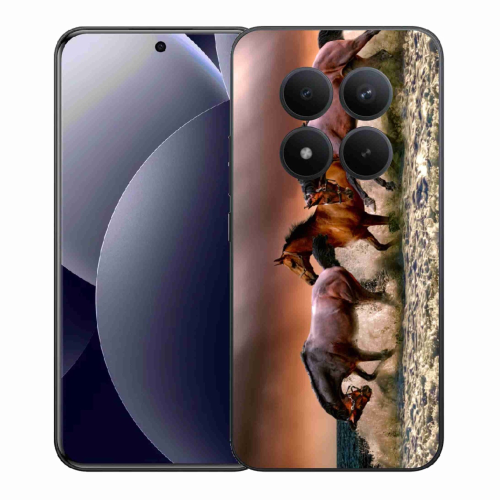 Gelový kryt mmCase na Xiaomi Redmi Note 15 Pro+ 5G/Xiaomi Poco M8 Pro 5G - koně 1