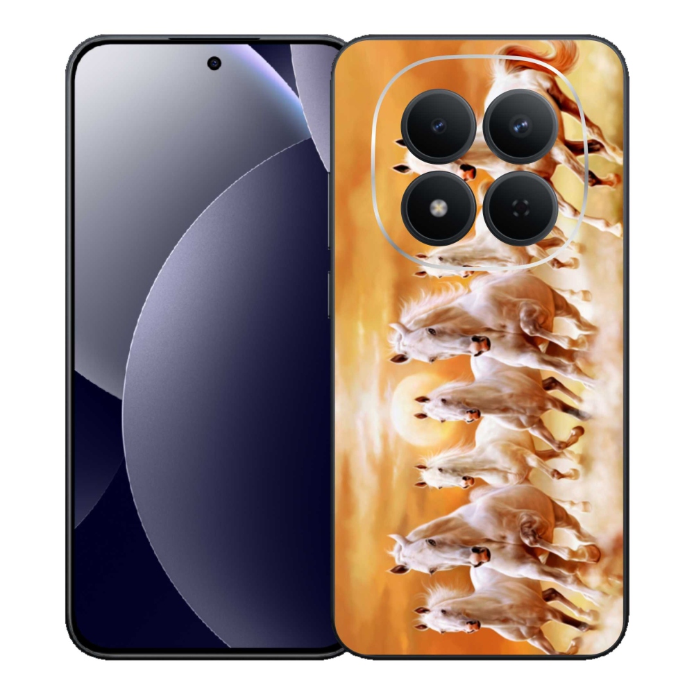 Gelový kryt mmCase na Xiaomi Redmi Note 15 Pro 5G - koně 2