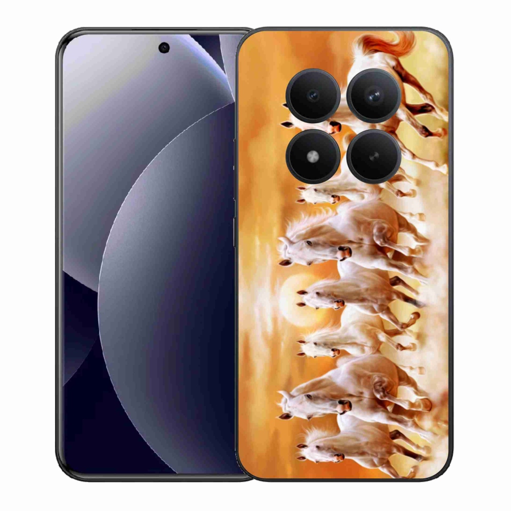 Gelový kryt mmCase na Xiaomi Redmi Note 15 Pro+ 5G/Xiaomi Poco M8 Pro 5G - koně 2