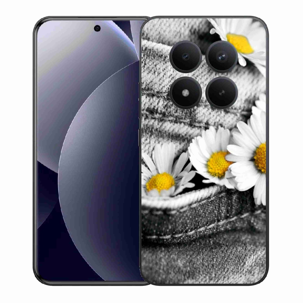 Gelový kryt mmCase na Xiaomi Redmi Note 15 Pro+ 5G/Xiaomi Poco M8 Pro 5G - kopretiny