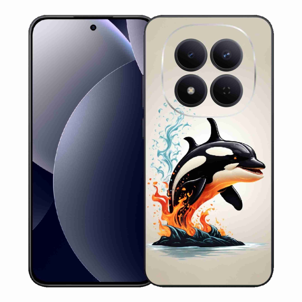 Gelový kryt mmCase na Xiaomi Redmi Note 15 Pro 5G - kosatka