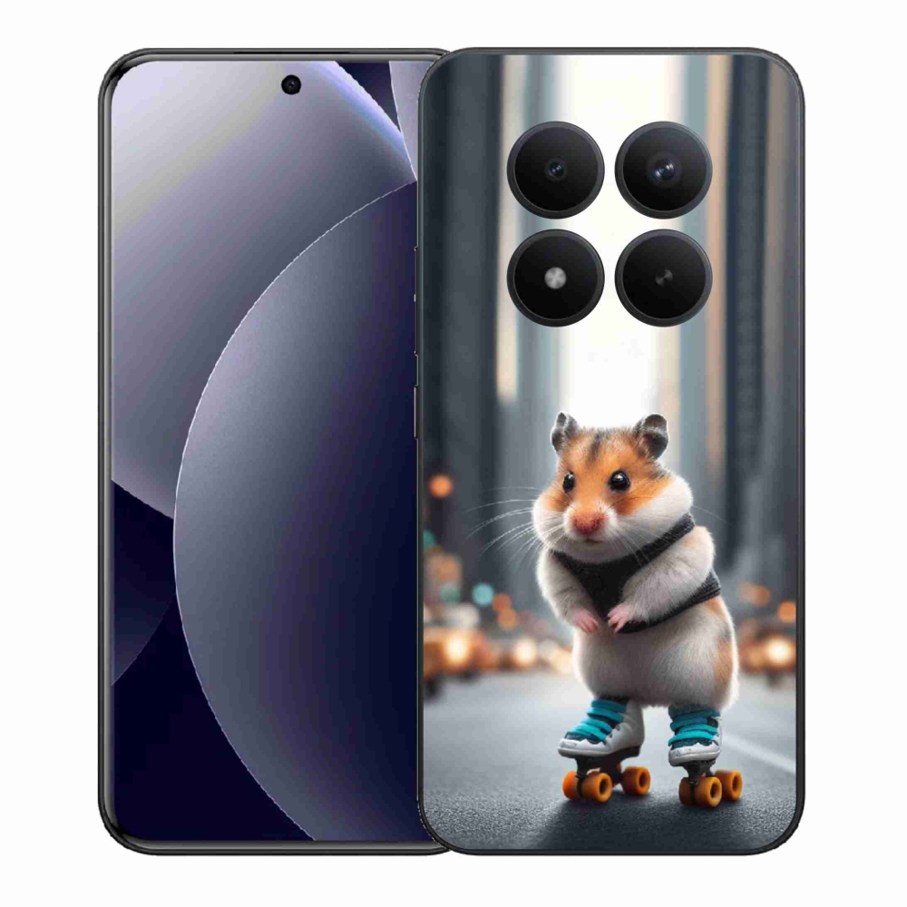 Gelový kryt mmCase na Xiaomi Redmi Note 15 Pro+ 5G/Xiaomi Poco M8 Pro 5G - křeček na bruslích