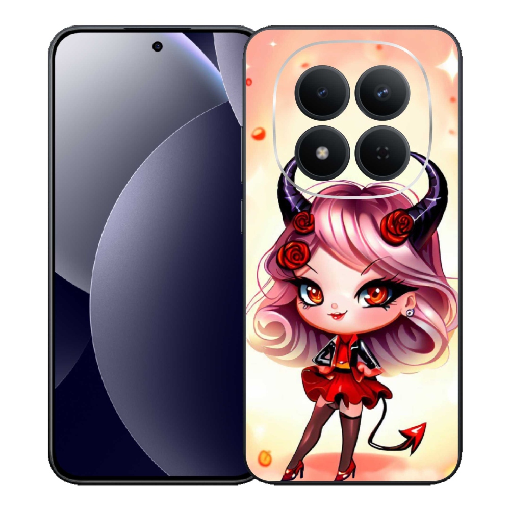 Gelový kryt mmCase na Xiaomi Redmi Note 15 Pro 5G - kreslená čertice