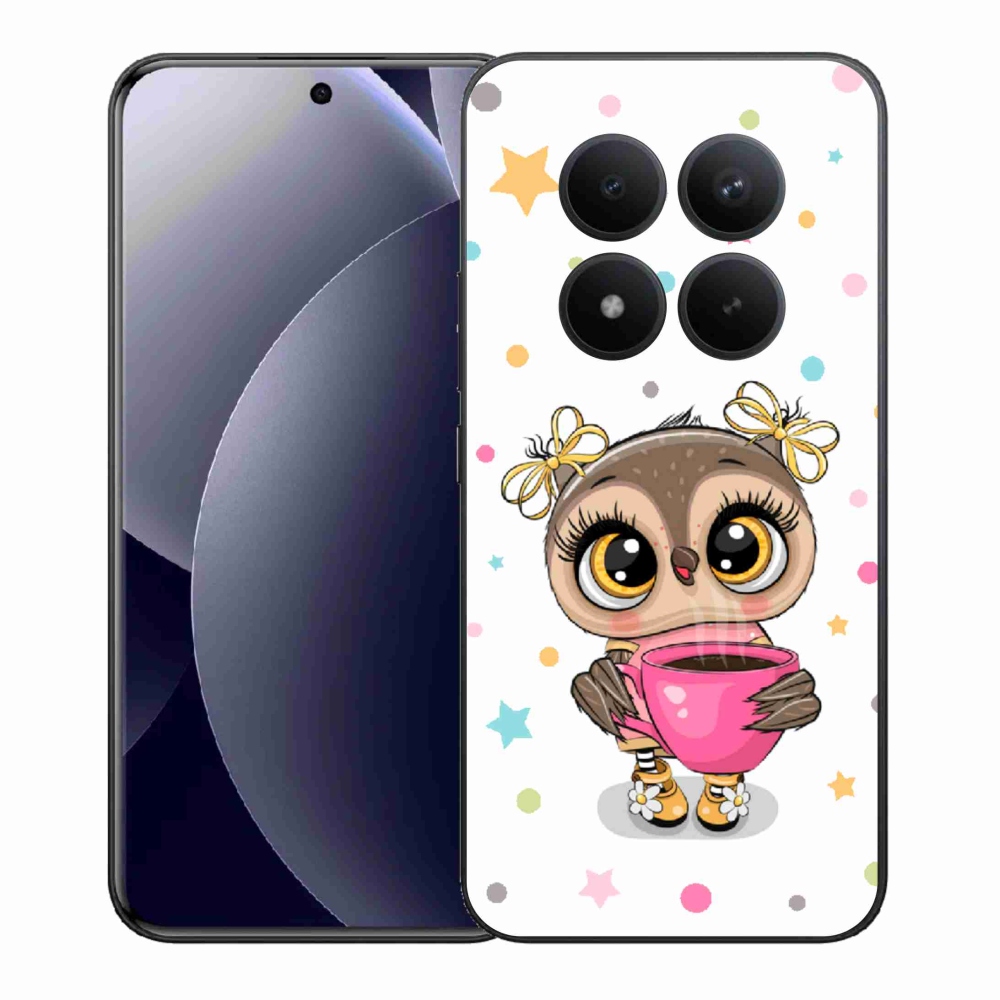 Gelový kryt mmCase na Xiaomi Redmi Note 15 Pro+ 5G/Xiaomi Poco M8 Pro 5G - kreslená sovička