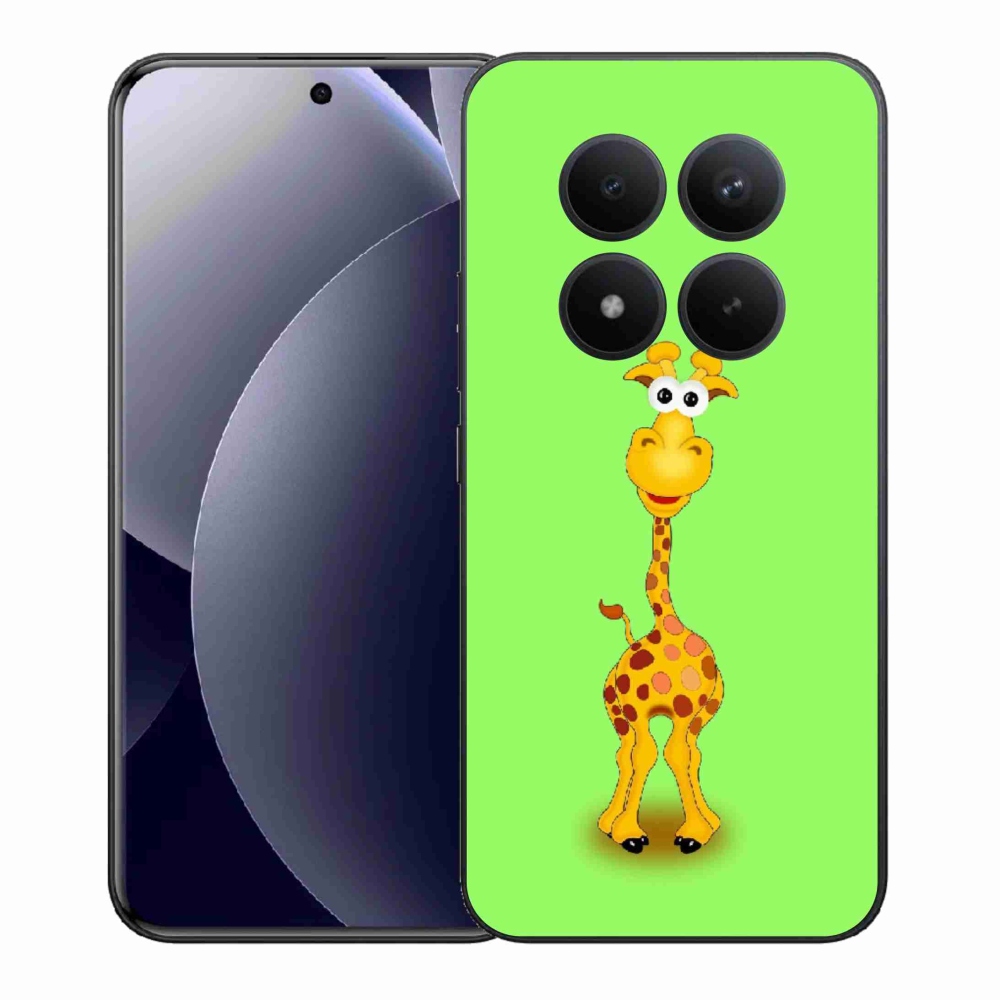 Gelový kryt mmCase na Xiaomi Redmi Note 15 Pro+ 5G/Xiaomi Poco M8 Pro 5G - kreslená žirafa