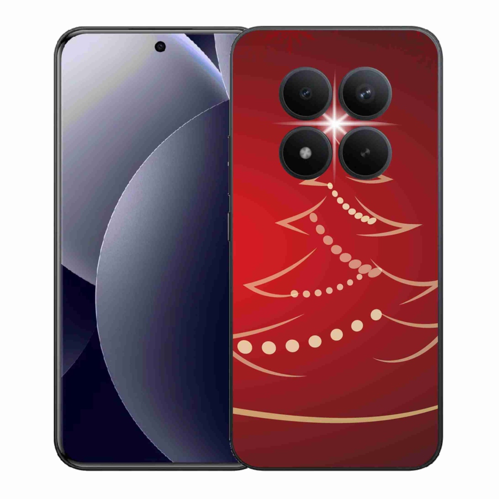 Gelový kryt mmCase na Xiaomi Redmi Note 15 Pro+ 5G/Xiaomi Poco M8 Pro 5G - kreslený vánoční stromek
