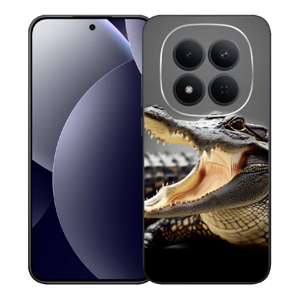 Gelový kryt mmCase na Xiaomi Redmi Note 15 Pro 5G - krokodýl