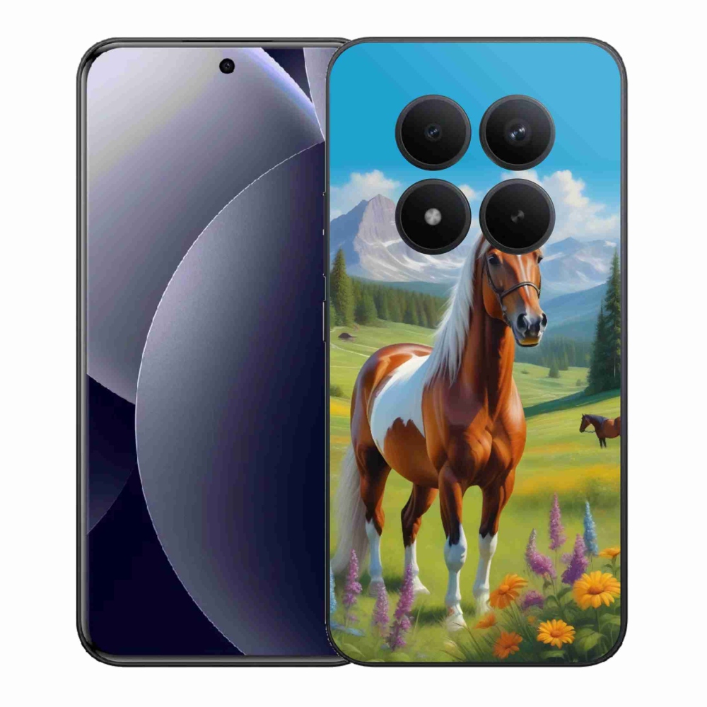 Gelový kryt mmCase na Xiaomi Redmi Note 15 Pro+ 5G - kůň na louce