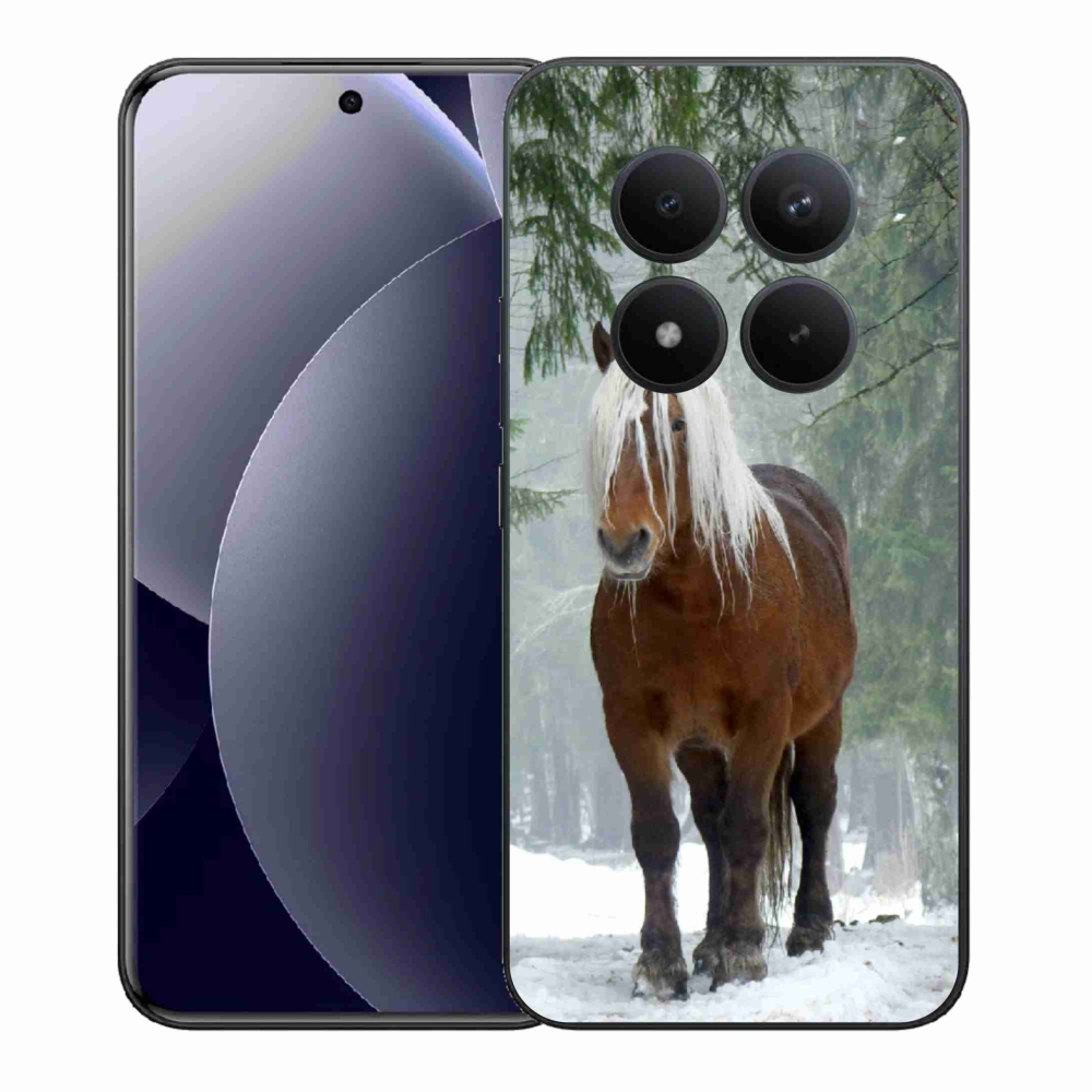 Gelový kryt mmCase na Xiaomi Redmi Note 15 Pro+ 5G/Xiaomi Poco M8 Pro 5G - kůň v lese