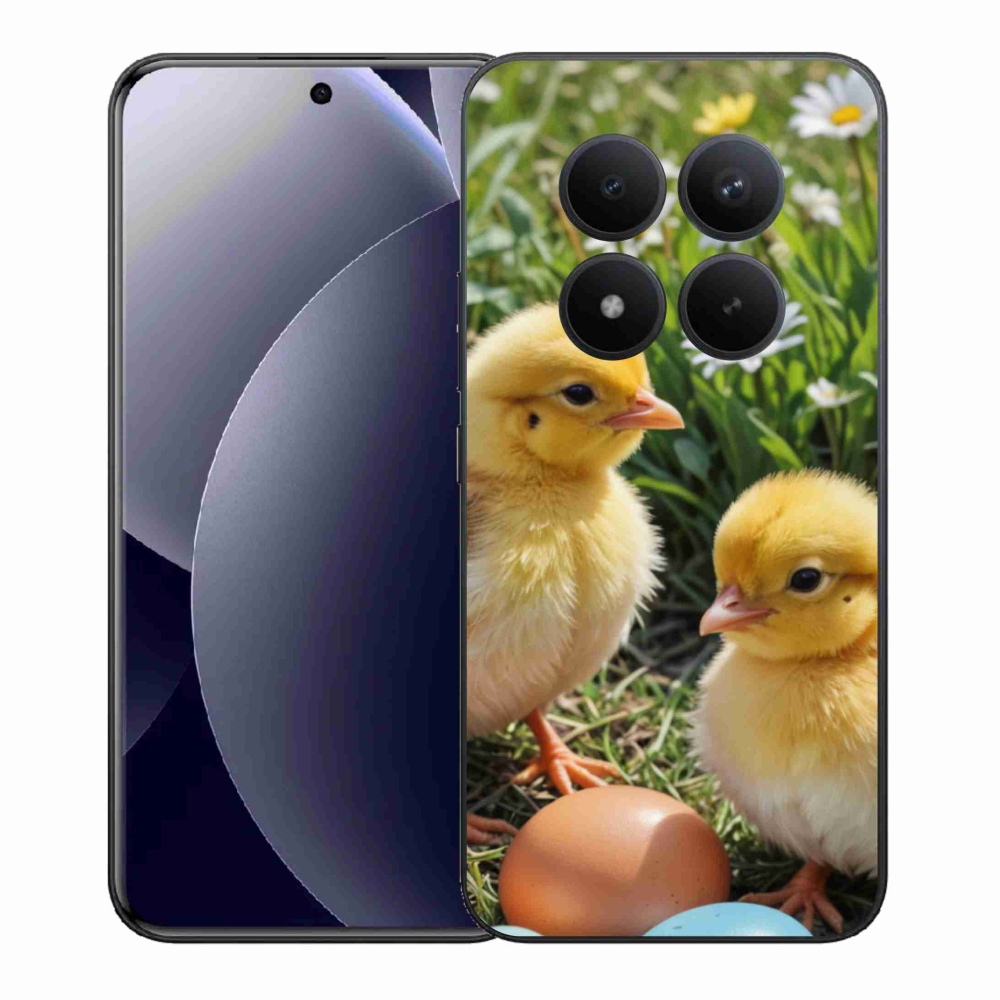 Gelový kryt mmCase na Xiaomi Redmi Note 15 Pro+ 5G/Xiaomi Poco M8 Pro 5G - kuřátka