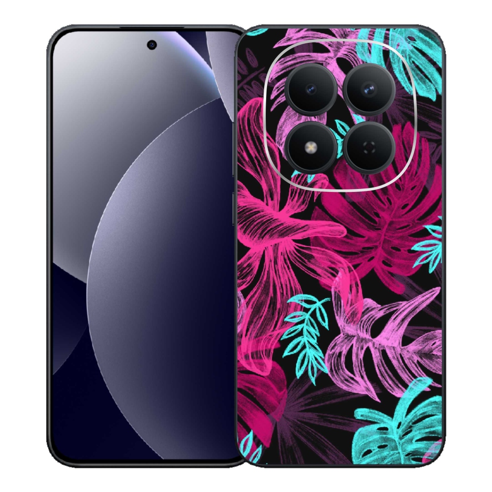 Gelový kryt mmCase na Xiaomi Redmi Note 15 Pro 5G - květiny 1