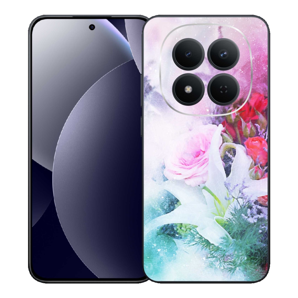 Gelový kryt mmCase na Xiaomi Redmi Note 15 Pro 5G - květiny 4
