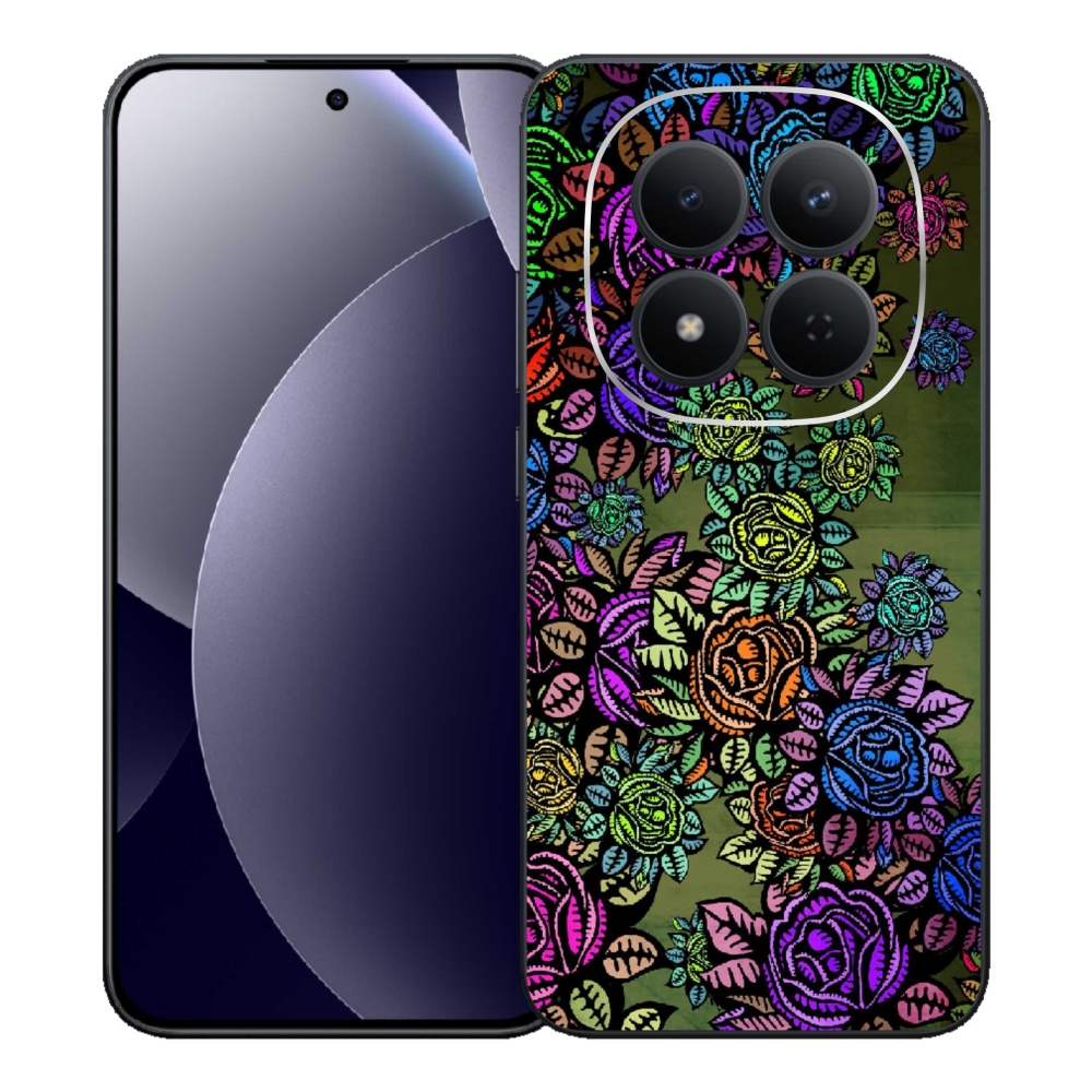 Gelový kryt mmCase na Xiaomi Redmi Note 15 Pro 5G - květiny 6