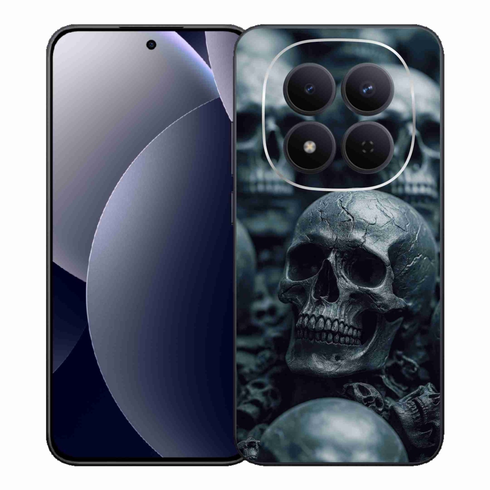 Gelový kryt mmCase na Xiaomi Redmi Note 15 Pro 5G - lebka 2