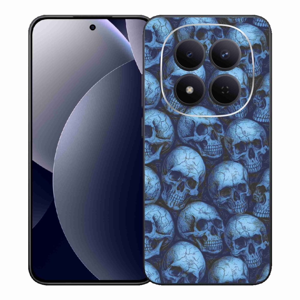 Gelový kryt mmCase na Xiaomi Redmi Note 15 Pro 5G - lebky