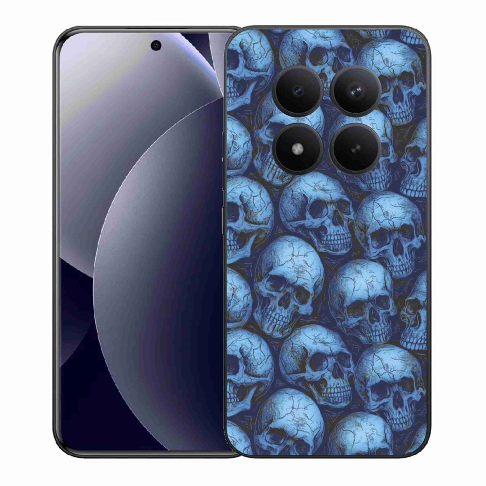 Gelový kryt mmCase na Xiaomi Redmi Note 15 Pro+ 5G/Xiaomi Poco M8 Pro 5G - lebky