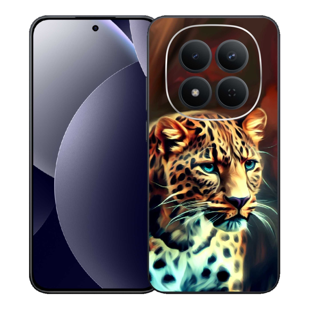 Gelový kryt mmCase na Xiaomi Redmi Note 15 Pro 5G - leopard