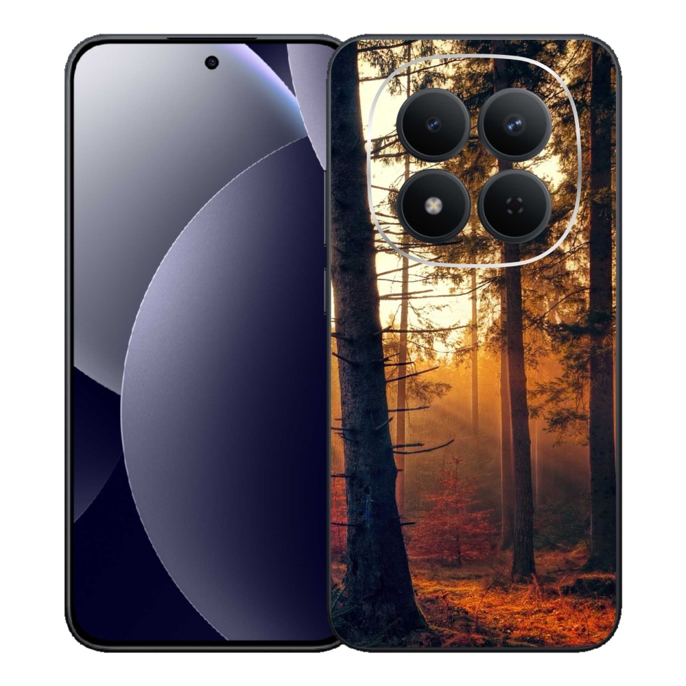 Gelový kryt mmCase na Xiaomi Redmi Note 15 Pro 5G - les